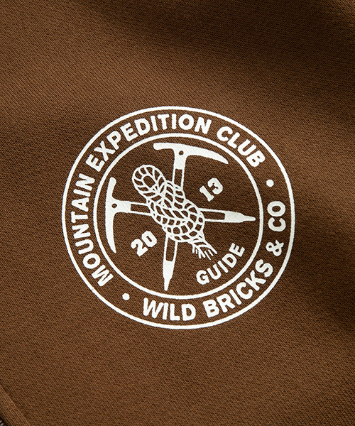 WILD BRICKS(ワイルドブリックス)の「MEC HALF ZIP PULLOVER (brown)(その他トップス・メンズ・その他・MEDIUM/LARGE/X-LARGE)」の5枚目の写真