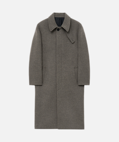 DRAW FIT(ドローフィット)の「プレミアピュアウールバルマカンコート【MELANGE TAUPE】(チェスターコート・メンズ・その他・LARGE/MEDIUM/X-LARGE)」の6枚目の写真