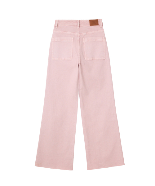 SALON DE YOHN(サロンドヨーン)の「Wide Denim Pants_ Pink(デニムパンツ・レディース・その他・SMALL/MEDIUM/LARGE)」の5枚目の写真