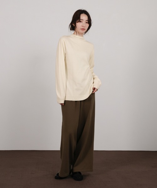 select MOCA Et（セレクトモカエト）の「【Et】2way Button Design Knit（カーディガン/ボレロ・レディース・グレー/チャコールグレー/アイボリー・FREE）」の19枚目の写真