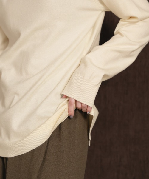 select MOCA Et（セレクトモカエト）の「【Et】2way Button Design Knit（カーディガン/ボレロ・レディース・グレー/チャコールグレー/アイボリー・FREE）」の16枚目の写真