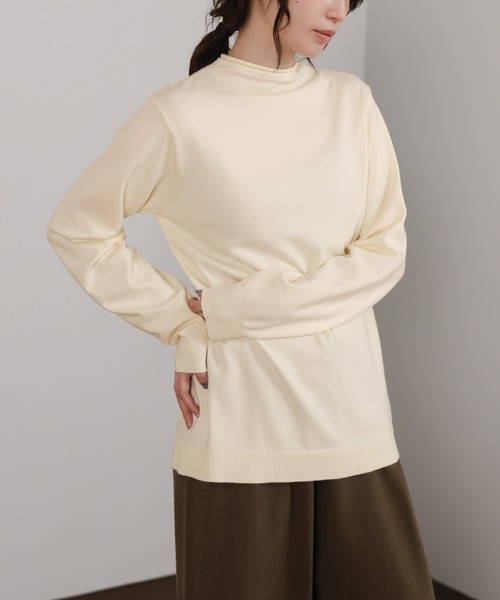 select MOCA Et（セレクトモカエト）の「【Et】2way Button Design Knit（カーディガン/ボレロ・レディース・グレー/チャコールグレー/アイボリー・FREE）」の18枚目の写真