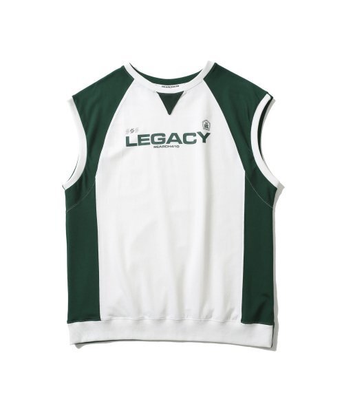 SEARCH410(サーチ410)の「レガシーロゴスリーブレスグリーン(Tシャツ/カットソー・レディース・その他・LARGE)」の1枚目の写真