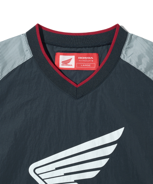 PHYPS MOTORCYCLE(フィップスモーターサイクル)の「Speed Track nylon T-shirt Navy(Tシャツ/カットソー・メンズ・その他・LARGE/MEDIUM/SMALL/X-LARGE/XX-LARGE)」の5枚目の写真
