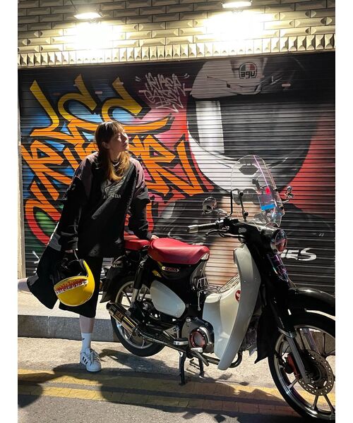 PHYPS MOTORCYCLE(フィップスモーターサイクル)の「Speed Track nylon T-shirt Navy(Tシャツ/カットソー・メンズ・その他・LARGE/MEDIUM/SMALL/X-LARGE/XX-LARGE)」の10枚目の写真