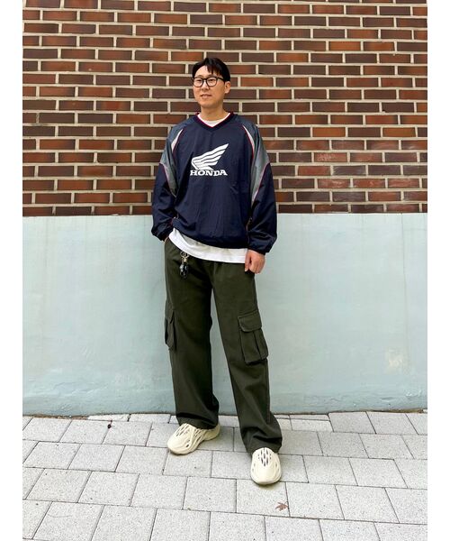 PHYPS MOTORCYCLE(フィップスモーターサイクル)の「Speed Track nylon T-shirt Navy(Tシャツ/カットソー・メンズ・その他・LARGE/MEDIUM/SMALL/X-LARGE/XX-LARGE)」の13枚目の写真