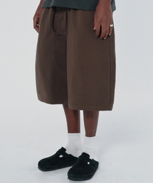 suade（スエード）の「WIDE SWEAT SHORTS [BROWN]（その他パンツ）」