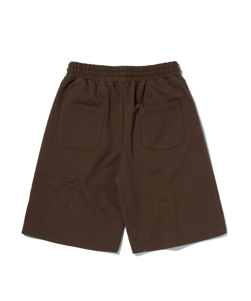 suade（スエード）の「WIDE SWEAT SHORTS [BROWN]（その他パンツ・レディース・その他・SMALL/MEDIUM/LARGE）」の4枚目の写真