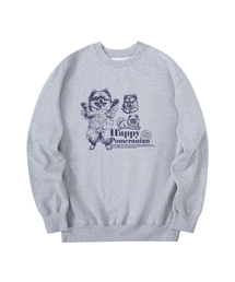 RADINEO（ラディネオ）の「ハッピーポメラニアン スウェット グレー（スウェット）」