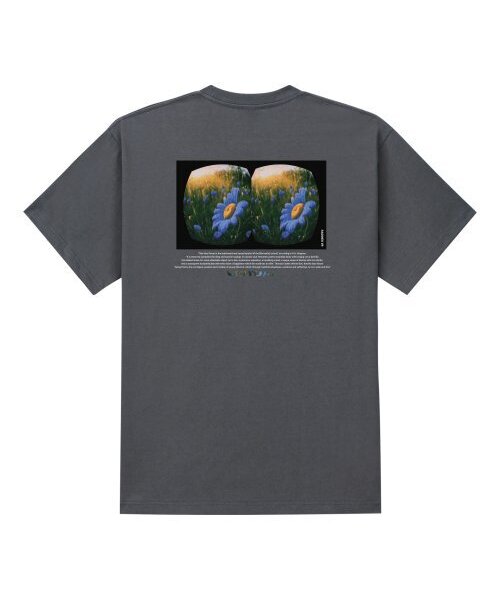 RADINEO(ラディネオ)の「バーチャルフラワー半袖Tシャツグレー(Tシャツ/カットソー・メンズ・その他・LARGE/MEDIUM/SMALL/X-LARGE)」の1枚目の写真