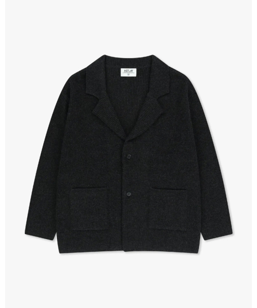 ASTLAY(アストレイ)の「IRIS Knit Blazer (Charcoal)(カーディガン/ボレロ・メンズ・その他・2/3)」の8枚目の写真