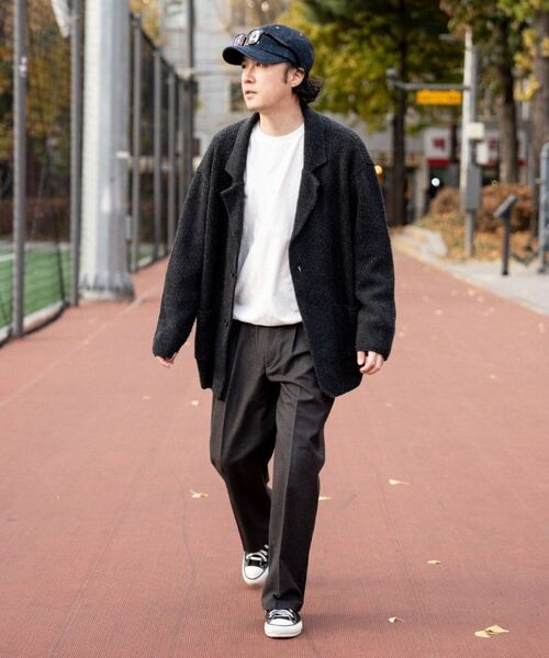 ASTLAY(アストレイ)の「IRIS Knit Blazer (Charcoal)(カーディガン/ボレロ・メンズ・その他・2/3)」の21枚目の写真
