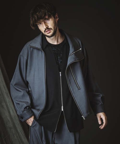 NO ID.(ノーアイディ)の「【NO ID.】Uneven Print Rib Pullover / Uneven プリント テレコ プルオーバー(Tシャツ/カットソー・メンズ・ブラック/ホワイト・ONE SIZE)」の17枚目の写真
