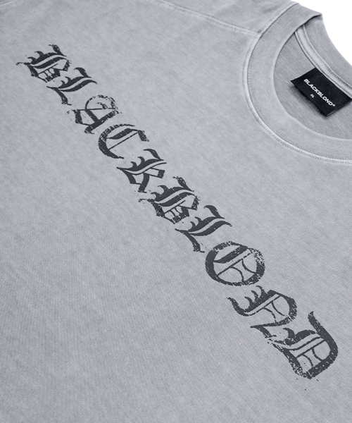BLACK BLOND(ブラック ブロンド)の「ビビディ クラッシュド ペイスト ピグメント 長袖Tシャツ (グレー)(Tシャツ/カットソー・レディース・その他・MEDIUM/LARGE/X-LARGE)」の5枚目の写真