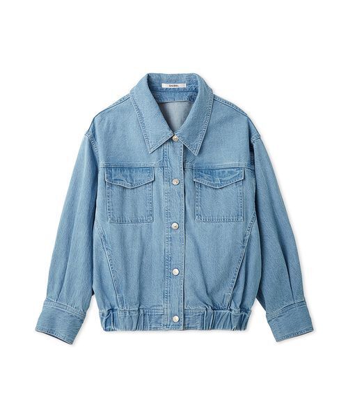 SNIDEL（スナイデル）の「ライナーブルゾン（ブルゾン・レディース・ブラック/ライトブルー/ホワイト・F）」の21枚目の写真