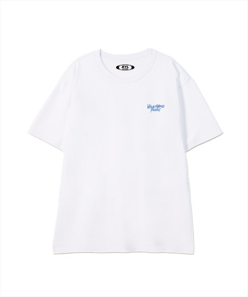 BY.L(バイエル)の「グラフィティロゴ半袖Tシャツホワイトスカイブルー(Tシャツ/カットソー・メンズ・その他・MEDIUM/LARGE/X-LARGE)」の2枚目の写真