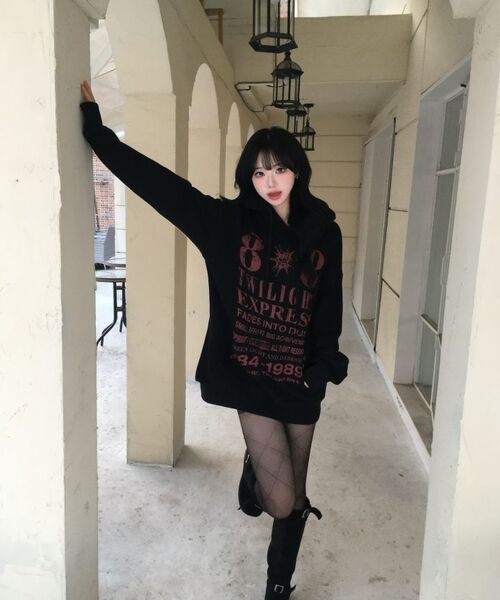 IDWS(アイドンワナセル)の「Novichi Hoodie Black(パーカー・レディース・その他・0/1/2)」の12枚目の写真