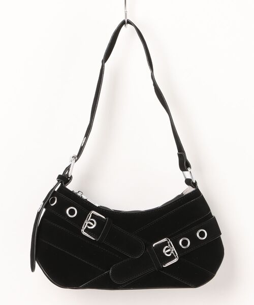 HOOK(フック)の「HOOK for girls 飾りベルトワンショルダーバッグ(トートバッグ・レディース・ブラック/ブラウン/ワインレッド・FREE)」の13枚目の写真