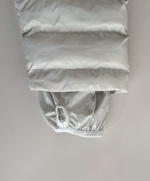 CANAL JEAN（キャナルジーン）の「El mar　アノラックライトウエイトパディング（ダウンジャケット/コート・レディース・ライトグレー/グレー・ONE SIZE）」の14枚目の写真