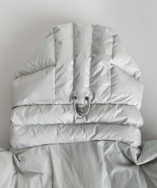 CANAL JEAN（キャナルジーン）の「El mar　アノラックライトウエイトパディング（ダウンジャケット/コート・レディース・ライトグレー/グレー・ONE SIZE）」の15枚目の写真
