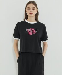 Clover Coloring Line T-shirt Black