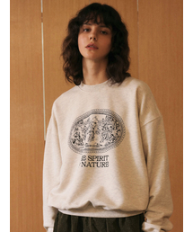 WAVE UNION（ウェーブユニオン）の「Nymphs Sweatshirt heather oatmeal（スウェット）」