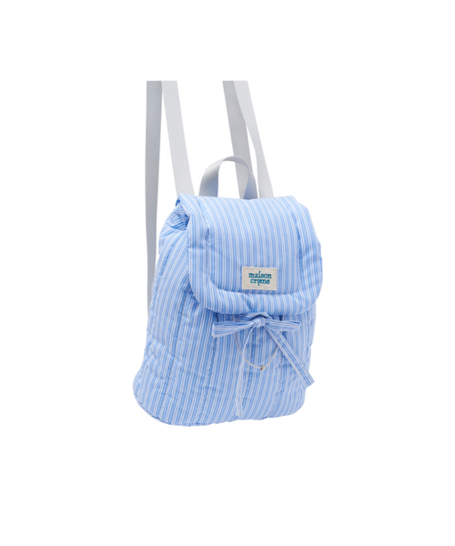MAISON CREME（メゾンクレム）の「Pillow Backpack _ Blue（バックパック/リュック・レディース・ブルー・FREE）」の4枚目の写真