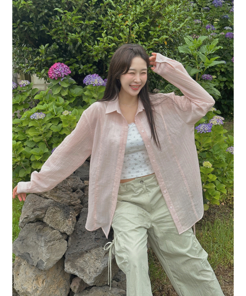 LANGNLU(ラングアンドルー)の「TERNIリボンシャーリングパンツ(テ ニ)_ライトグリーン(スウェットパンツ・レディース・ライトグリーン・FREE)」の3枚目の写真