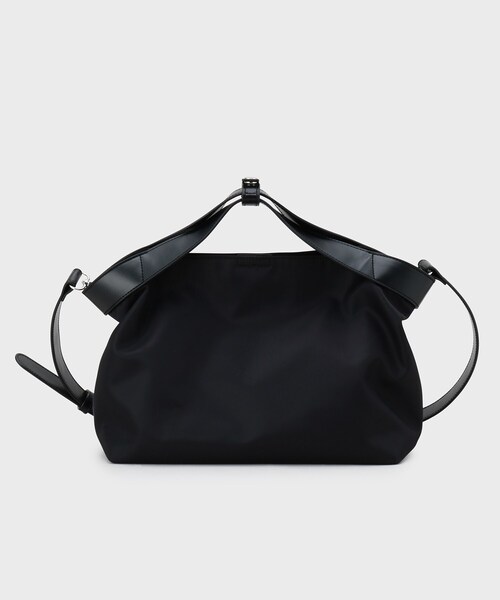 UNTITLED ブラック ナイロン　大容量トートバッグ ワイドナイロントート（トートバッグ）｜UNTITLED（アンタイトル）の