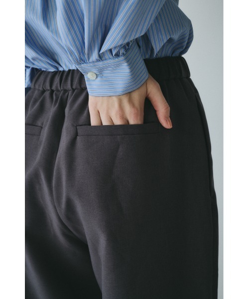 HeRIN.CYE（ヘリンドットサイ）の「Double hem pants　　ダブルヘムパンツ（その他パンツ・レディース・グレー/ネイビー・36/38）」の9枚目の写真