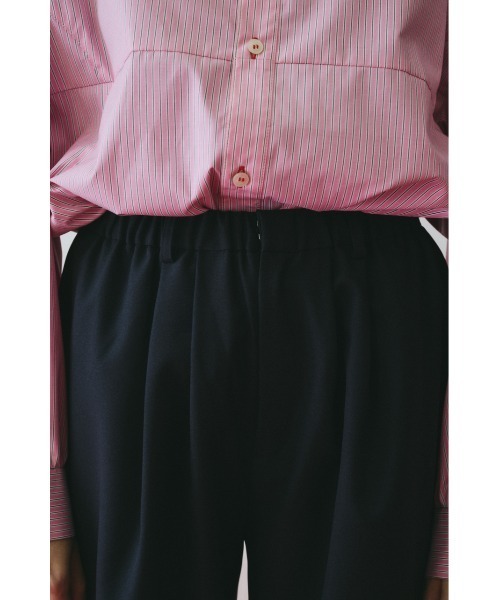 HeRIN.CYE（ヘリンドットサイ）の「Double hem pants　　ダブルヘムパンツ（その他パンツ・レディース・グレー/ネイビー・36/38）」の14枚目の写真