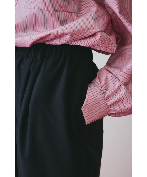 HeRIN.CYE（ヘリンドットサイ）の「Double hem pants　　ダブルヘムパンツ（その他パンツ・レディース・グレー/ネイビー・36/38）」の15枚目の写真