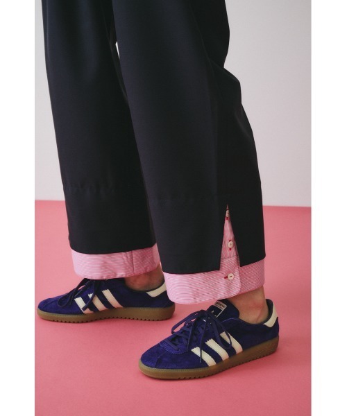 HeRIN.CYE（ヘリンドットサイ）の「Double hem pants　　ダブルヘムパンツ（その他パンツ・レディース・グレー/ネイビー・36/38）」の17枚目の写真