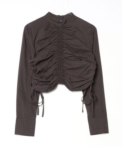 Checkgather Compact Blouse（Tシャツ/カットソー）｜TODAYFUL