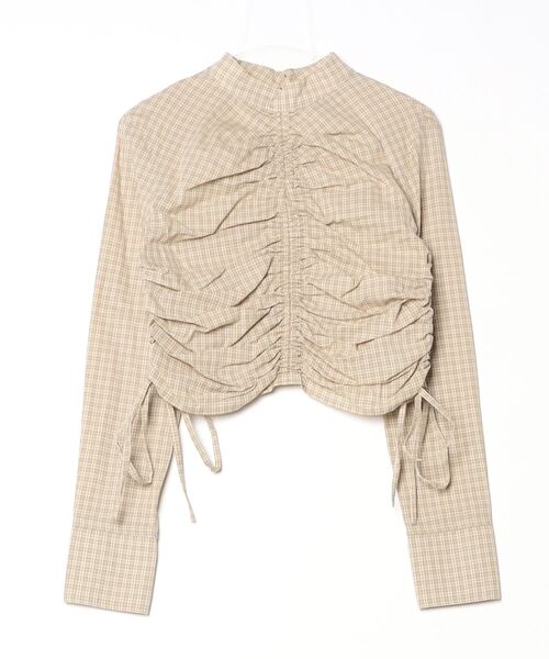 Checkgather Compact Blouse（Tシャツ/カットソー）｜TODAYFUL