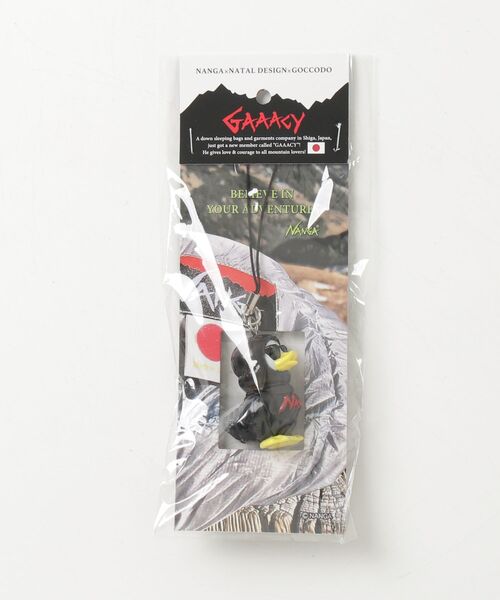 NANGA（ナンガ）の「GAAACY KEY HOLDER（ストール/ショール・メンズ・パープル/ホワイト/ピンク/ブラック・FREE）」の2枚目の写真