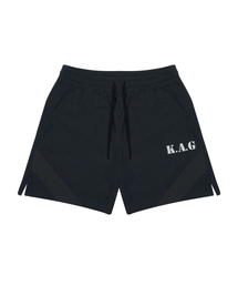 KHAKI GRADO（カーキグラド）の「K.A.G PFU 配色ショーツ (ネイビー-チャコール)（その他パンツ）」