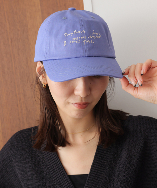 LY（エルワイ）の「［26SS新作］【LY / エルワイ】レターキャップ（キャップ・レディース・グレー/ベージュ/サックスブルー・FREE）」の6枚目の写真