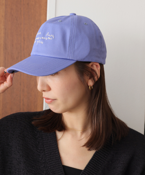 LY（エルワイ）の「［26SS新作］【LY / エルワイ】レターキャップ（キャップ・レディース・グレー/ベージュ/サックスブルー・FREE）」の7枚目の写真