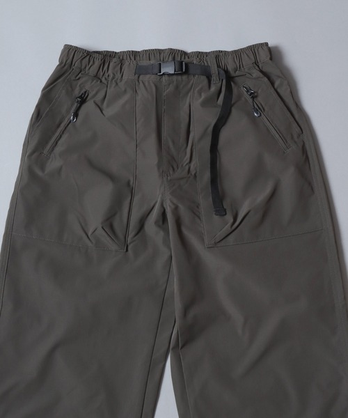 ANPAS（アンパス）の「Wide Leg Stretch Ripstop Climbing Pants /速乾リップストップ ワイドクライミングパンツ ストレッチ イージーパンツ メンズ レディース ボトムス アウトドア（その他パンツ・メンズ・ブラック/カーキ・M/L/XL）」の9枚目の写真