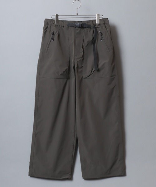 ANPAS（アンパス）の「Wide Leg Stretch Ripstop Climbing Pants /速乾リップストップ ワイドクライミングパンツ ストレッチ イージーパンツ メンズ レディース ボトムス アウトドア（その他パンツ・メンズ・ブラック/カーキ・M/L/XL）」の7枚目の写真