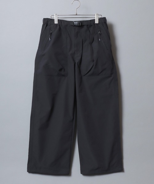 ANPAS（アンパス）の「Wide Leg Stretch Ripstop Climbing Pants /速乾リップストップ ワイドクライミングパンツ ストレッチ イージーパンツ メンズ レディース ボトムス アウトドア（その他パンツ・メンズ・ブラック/カーキ・M/L/XL）」の5枚目の写真