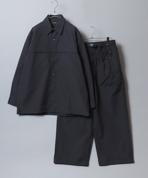 ANPAS（アンパス）の「Wide Leg Stretch Ripstop Climbing Pants /速乾リップストップ ワイドクライミングパンツ ストレッチ イージーパンツ メンズ レディース ボトムス アウトドア（その他パンツ・メンズ・ブラック/カーキ・M/L/XL）」の22枚目の写真
