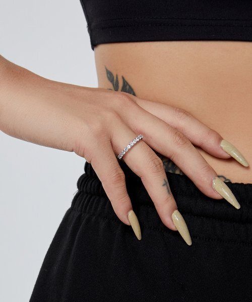 RAINDROP JEWELRY（レインドロップジュエリー）の「レインドロップ 2.5MM ブリリアントエタニティリング（リング・レディース・その他・11号/13号/17号/19号/15号）」の2枚目の写真