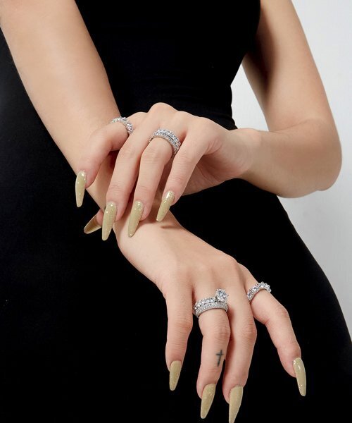 RAINDROP JEWELRY（レインドロップジュエリー）の「レインドロップ 2.5MM ブリリアントエタニティリング（リング・レディース・その他・11号/13号/17号/19号/15号）」の5枚目の写真