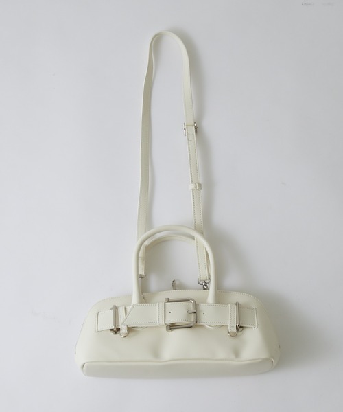 Lui's（ルイス）の「2WAYショルダーベルトバッグ（ショルダーバッグ・レディース・オフホワイト/ブラック・FREE）」の10枚目の写真