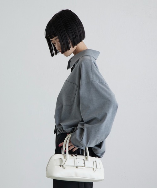 Lui's（ルイス）の「2WAYショルダーベルトバッグ（ショルダーバッグ・レディース・オフホワイト/ブラック・FREE）」の13枚目の写真