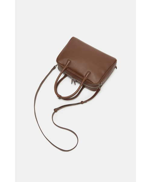 COURONNEの「Due Tote 29 (Laminated Leather)_RCBTX25645BRX（トートバッグ・レディース・ブラウン・FREE）」の6枚目の写真