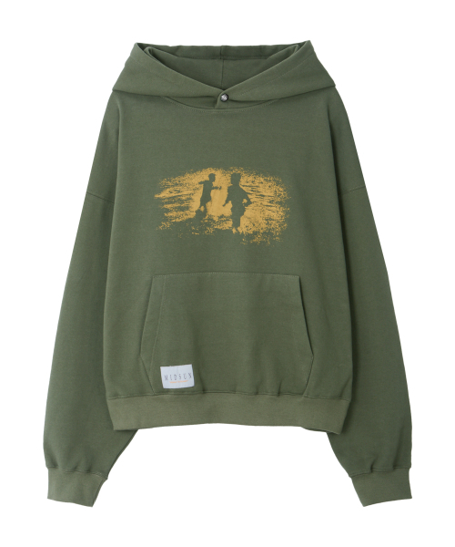 MIDSUN(ミッドサン)の「Oceans Hoodie-Olive Green(パーカー・レディース・その他・M/L)」の1枚目の写真