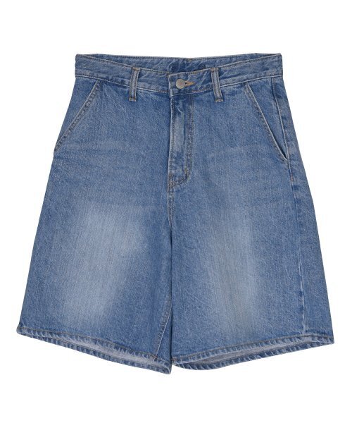 THE-ABON(エイボン)の「サマー ワイド デニム ショートパンツ ブルー(その他パンツ・レディース・その他・L/M/S)」の1枚目の写真